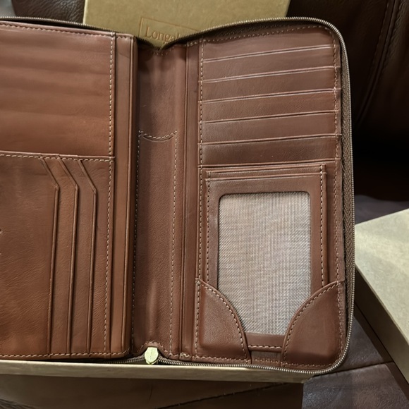 LONGABERGER BEAUTIFUL NEW CHECKBOOK WALLET!!! - Picture 4 of 5